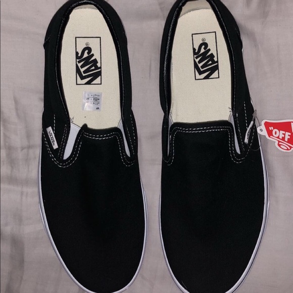 Black slip on vans - Picture 4 of 7